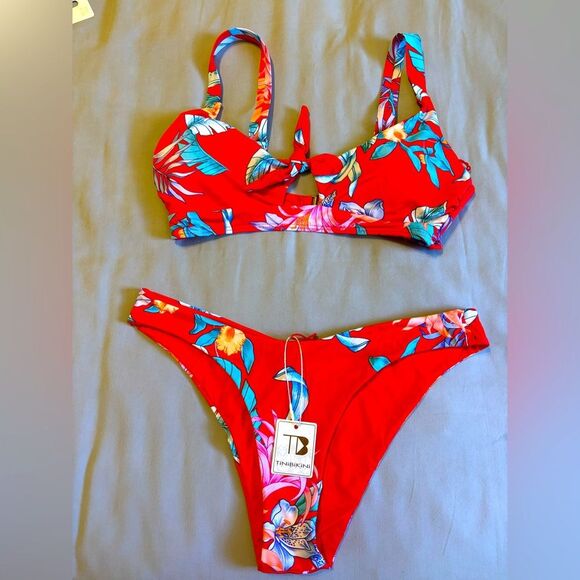 TiniBikini | Floral bikini - Picture 1 of 6